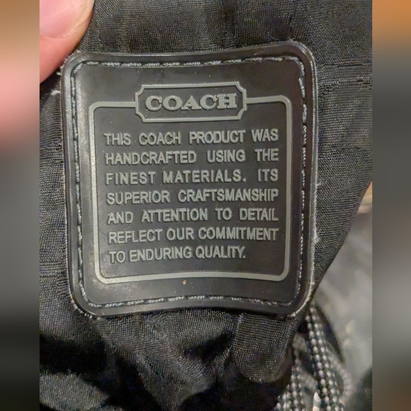 Coach Black Winter & Rain Boots Sz 5 - Picture 4 of 5